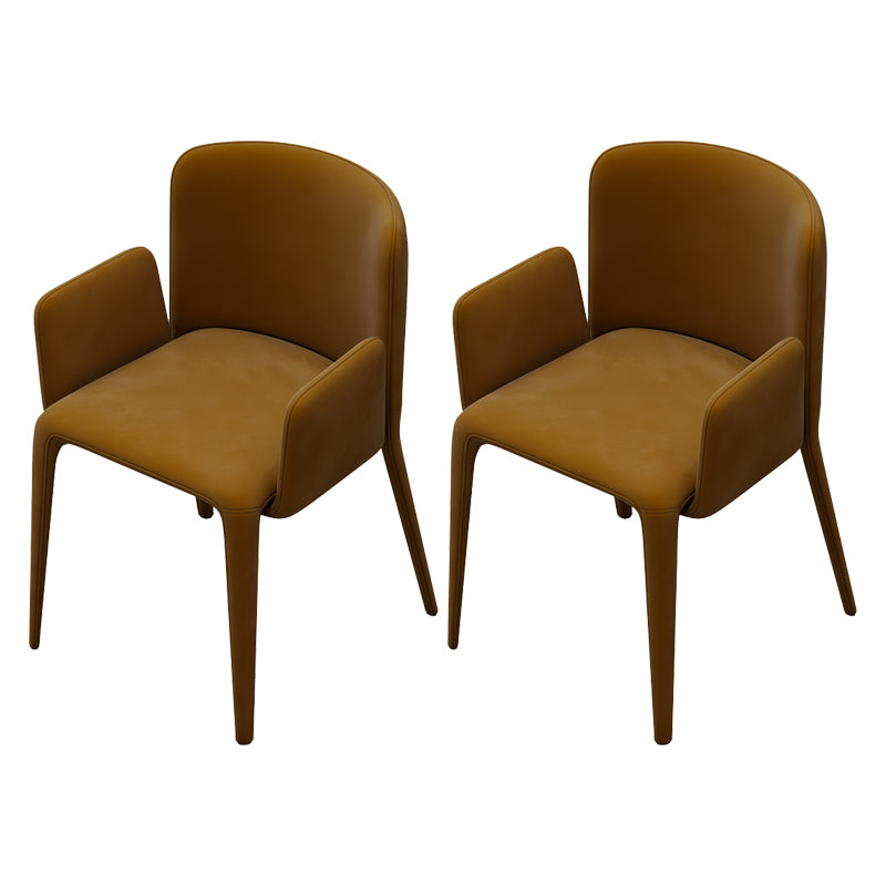 Modern Parsons Dining Chair Velvet Dining Chair for Dining Room