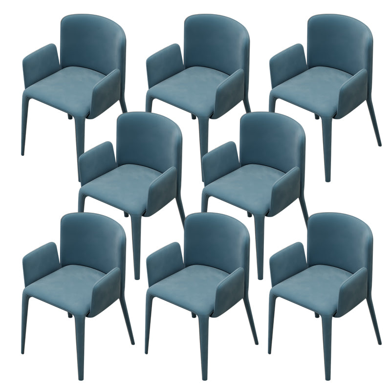 Modern Parsons Dining Chair Velvet Dining Chair for Dining Room