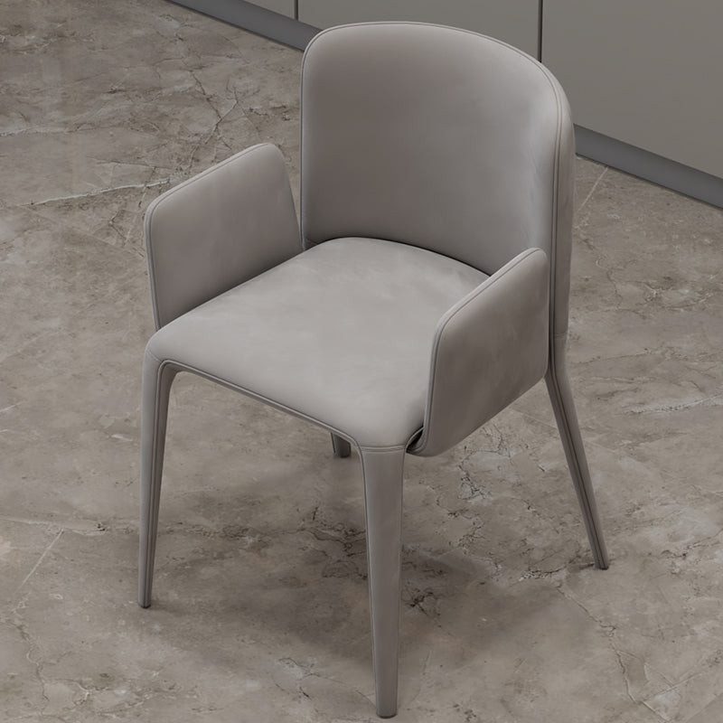 Modern Parsons Dining Chair Velvet Dining Chair for Dining Room