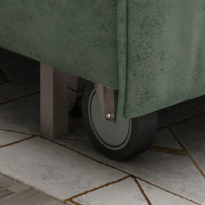 Pillow Included Sofa Futon Cushion Back Armless Sleeper Sofa