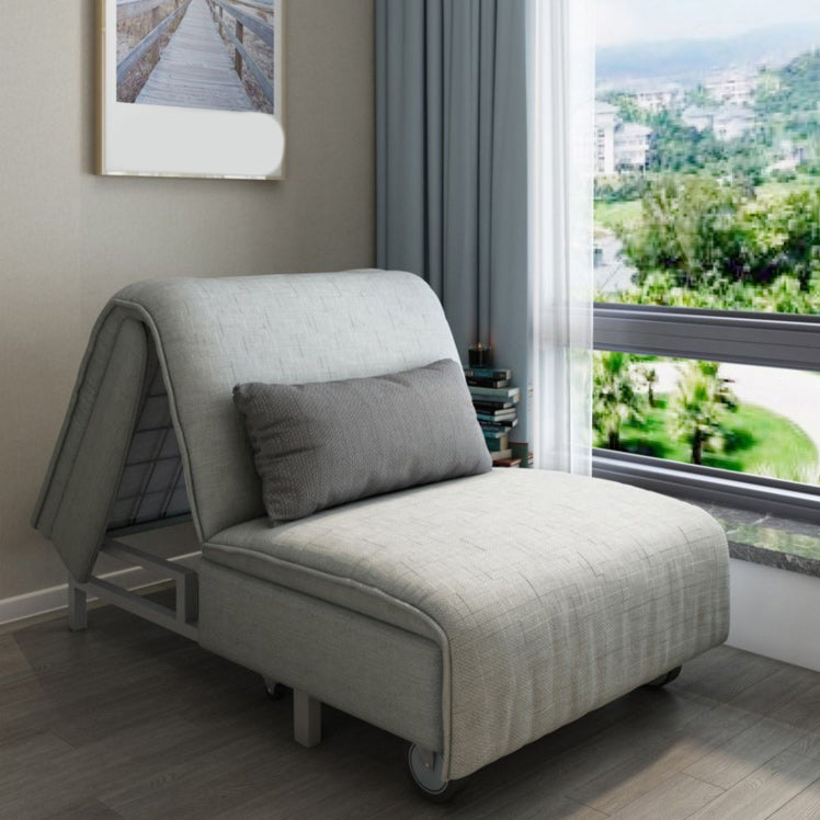 Pillow Included Sofa Futon Cushion Back Armless Sleeper Sofa