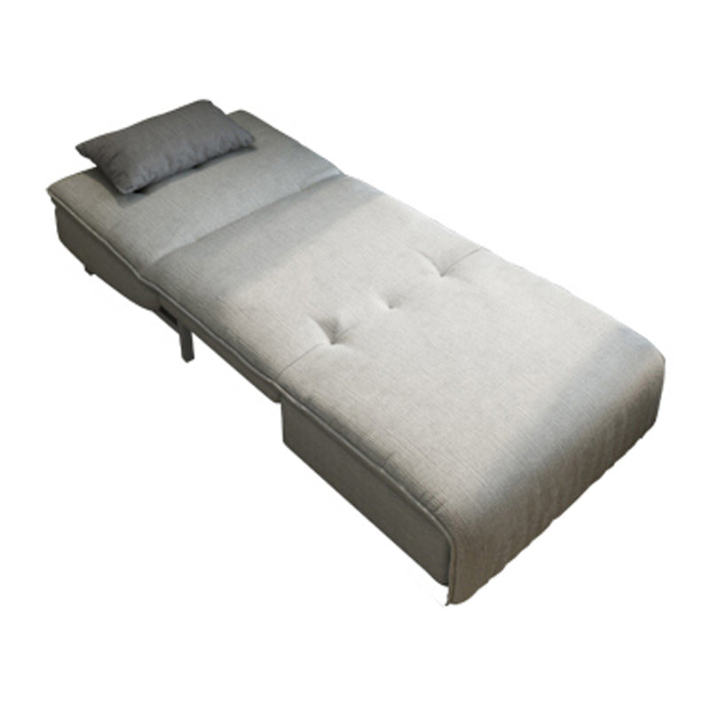 Pillow Included Sofa Futon Cushion Back Armless Sleeper Sofa