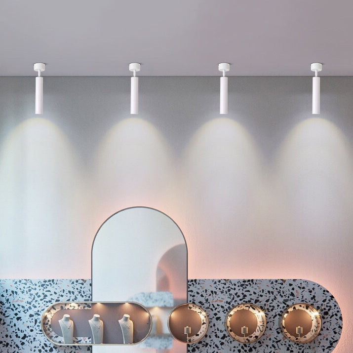 Nordic LED Ceiling Lamp Macaron Flush Mount Light Fixture for Corridor