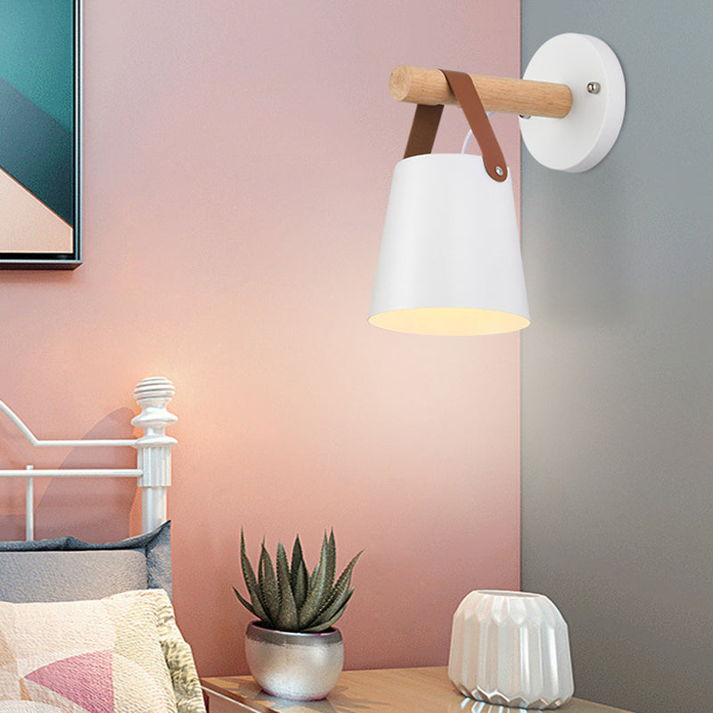 Cone Shape Metal Wall Light Fixture Modern Style Wall Lamp for Dining Room