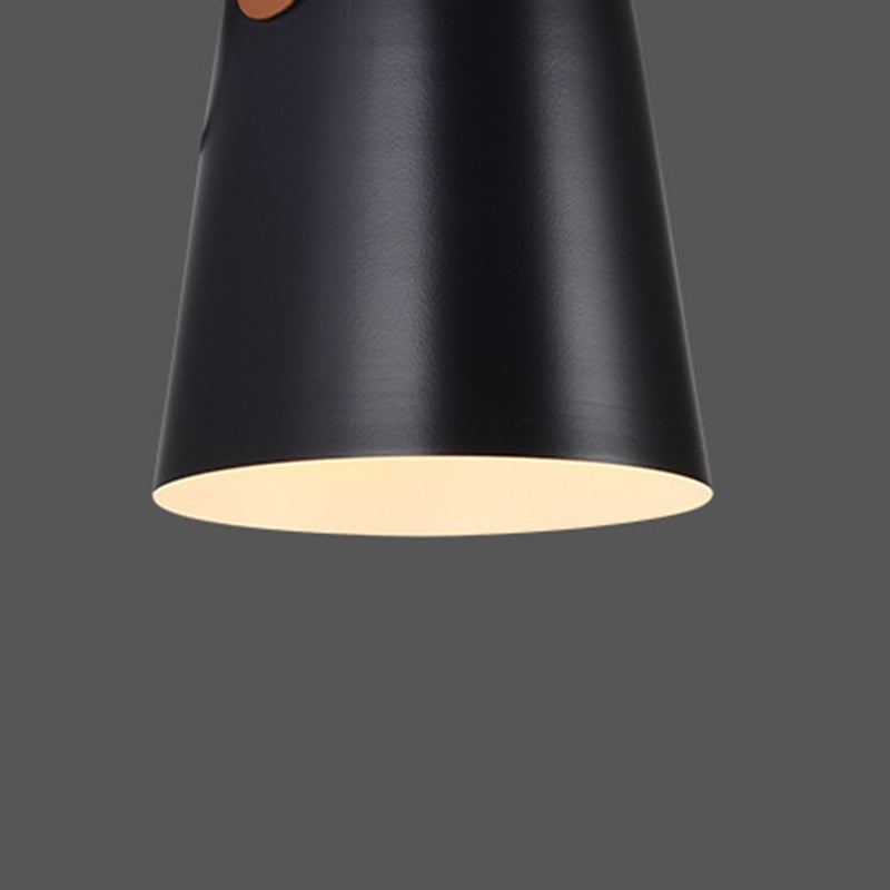 Cone Shape Metal Wall Light Fixture Modern Style Wall Lamp for Dining Room