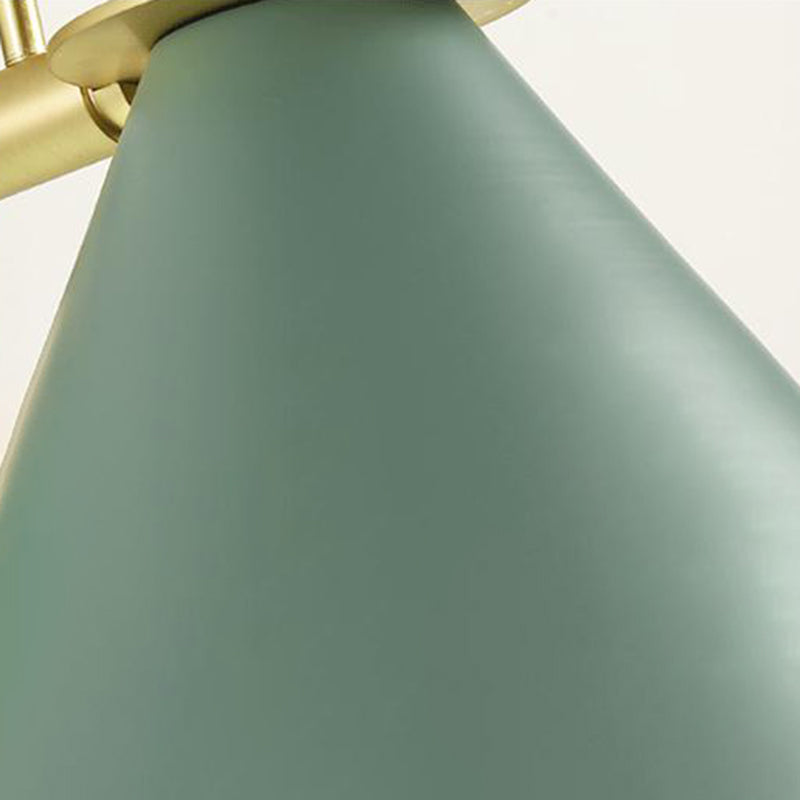 Metal Cone Shape Sconce Light Modern-Style 1 Light Wall Light Fixtures
