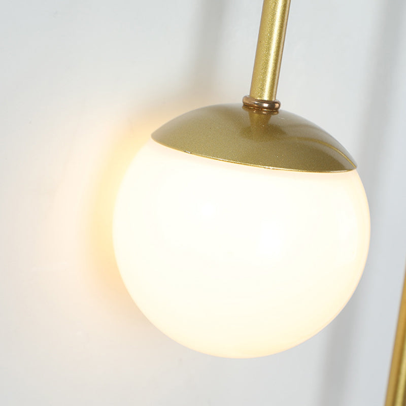 Modern Unique Shape Wall Mount Light Fixture 2 Light Wall Light Sconce in Gold
