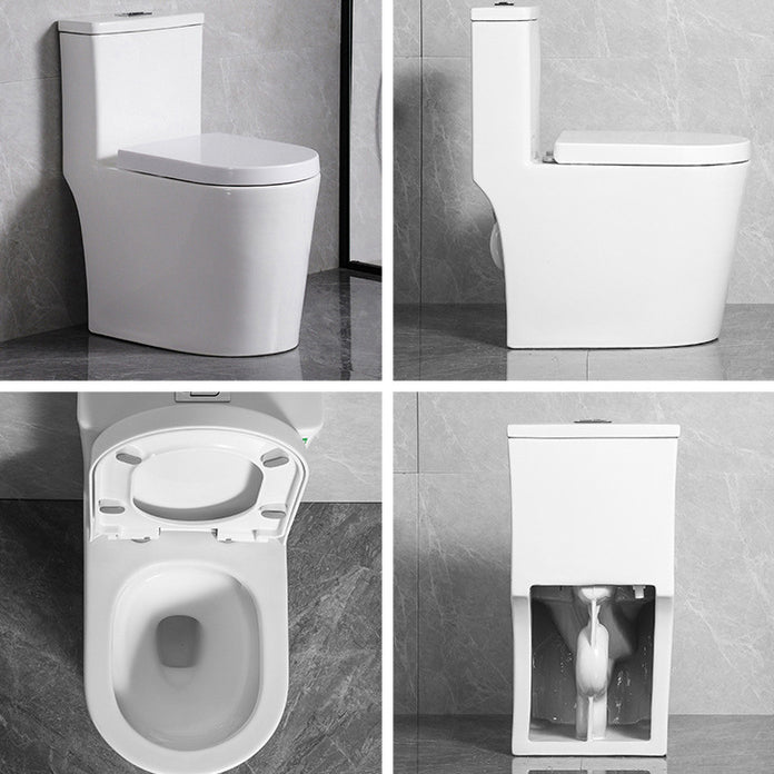 One-Piece Toilet Flush Toilet Floor Mounted UF Siphon Jet Toilet Bowl