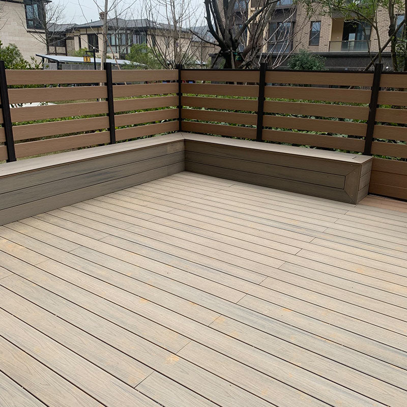 Modern Plastic Wood Laminate Scratch Resistant Laminate Plank Flooring for Outdoors