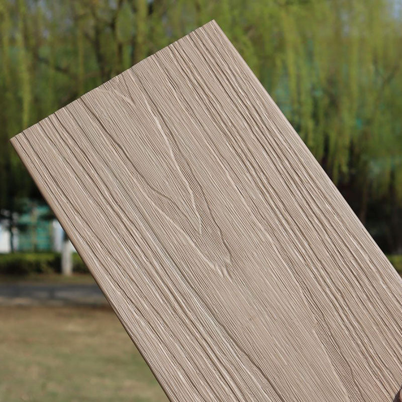 Modern Plastic Wood Laminate Scratch Resistant Laminate Plank Flooring for Outdoors