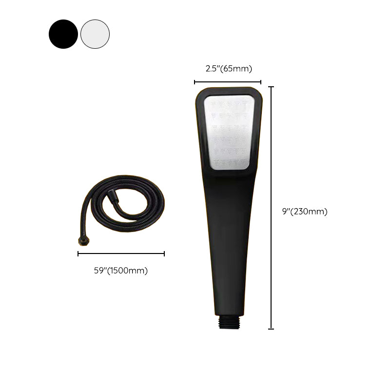 Plastic Wall-mounted Shower Head Modern Bathroom Handheld Shower Head