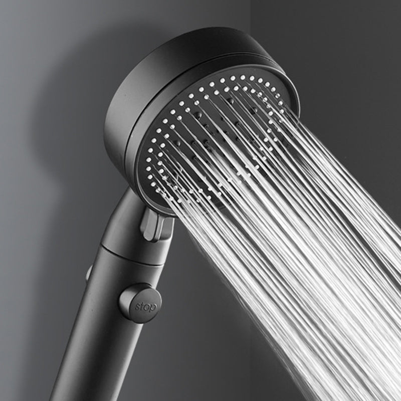 Plastic Handheld Shower Head Wall-mounted Shower Head with Adjustable Spray Pattern
