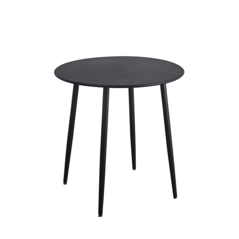 Metal Patio Table Industrial Style Outdoor Patio Dining Table