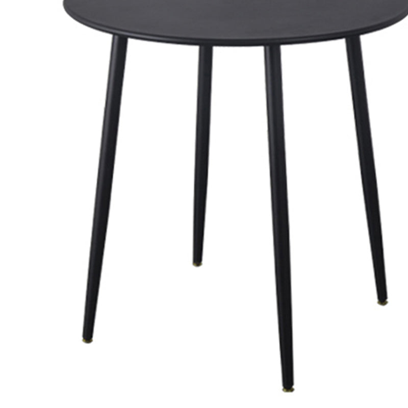 Metal Patio Table Industrial Style Outdoor Patio Dining Table