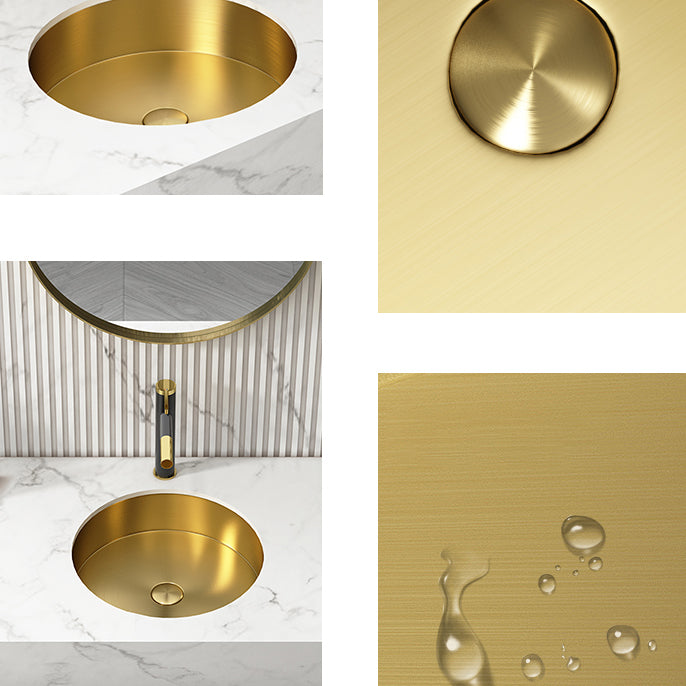 Round Bathroom Sink Modern Undermount Bathroom Sink with Faucet