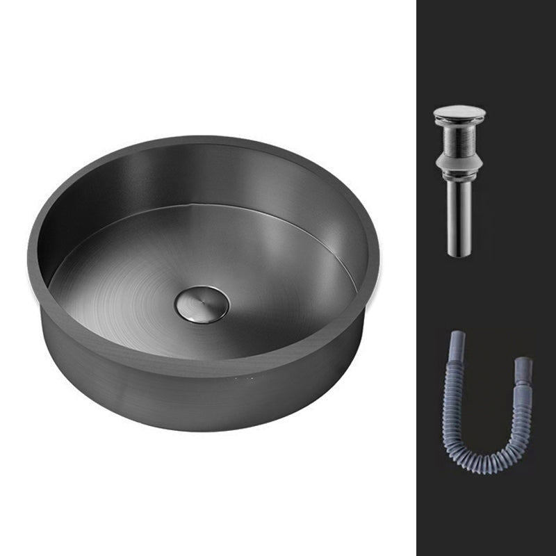 Round Bathroom Sink Modern Undermount Bathroom Sink with Faucet