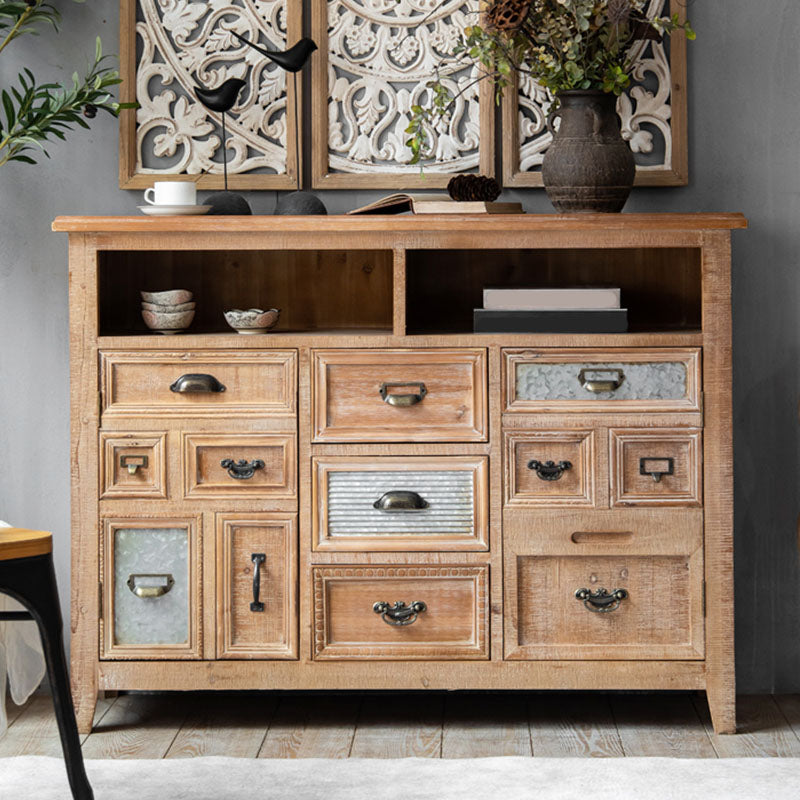 American Traditional Dresser Solid Wood Storage Chest Dresser