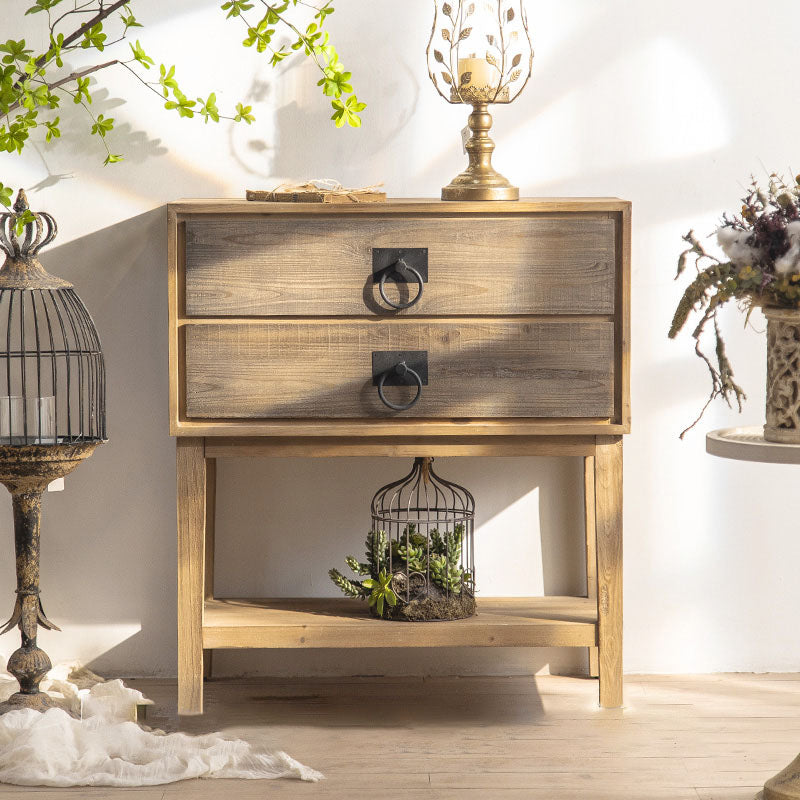 American Traditional Dresser Solid Wood Storage Chest Dresser