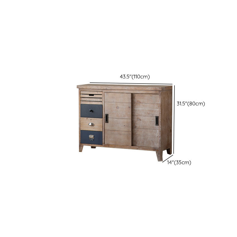 American Traditional Dresser Solid Wood Storage Chest Dresser