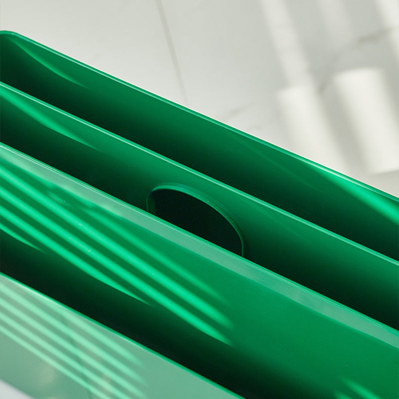 Contemporary Antique Finish Shelf Bookcase Plastic Book Shelf