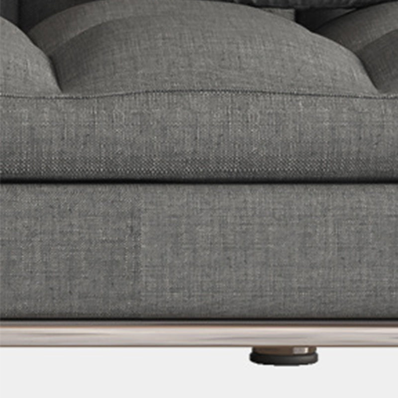 Modern Convertible Sofa Bed Hair Pin Legs Seating with Pillows