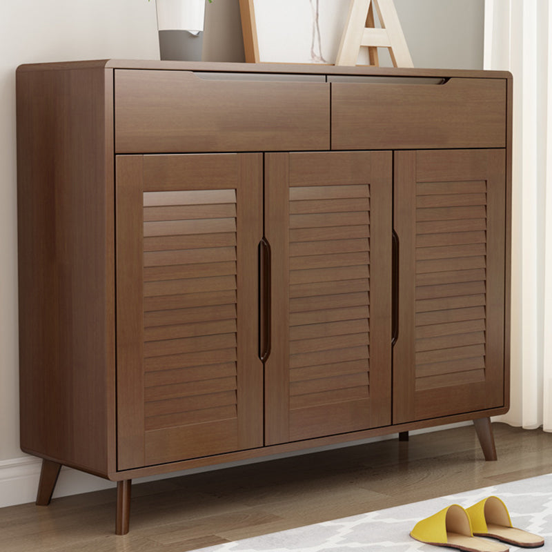 Contemporary Accent Cabinet 39.37" Tall Drawer and Door Cabinet