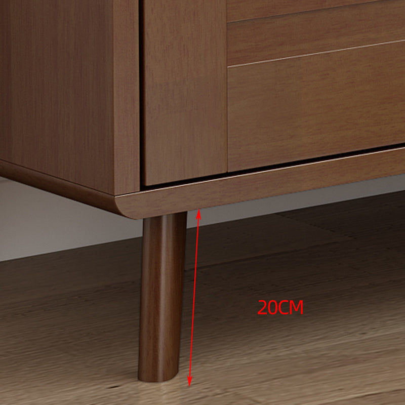 Contemporary Accent Cabinet 39.37" Tall Drawer and Door Cabinet