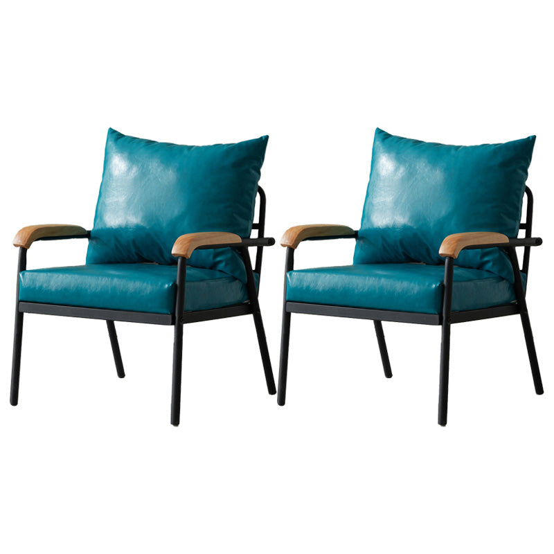 Solid Color Living Room Armchair Arms Included Accent Armchair