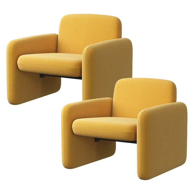 Contemporary Solid Color Accent Armchair Living Room Accent Chair