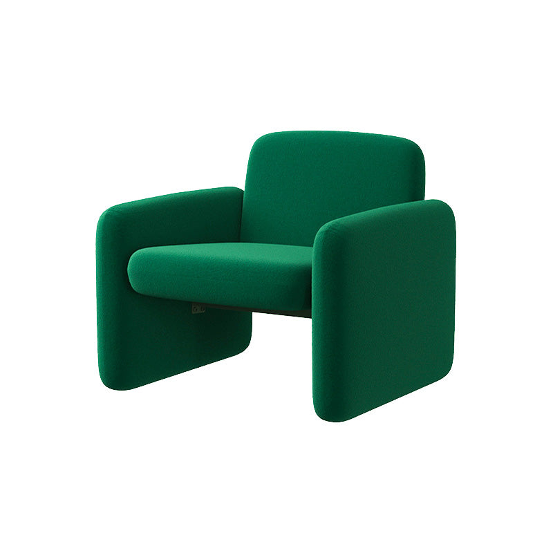 Contemporary Solid Color Accent Armchair Living Room Accent Chair
