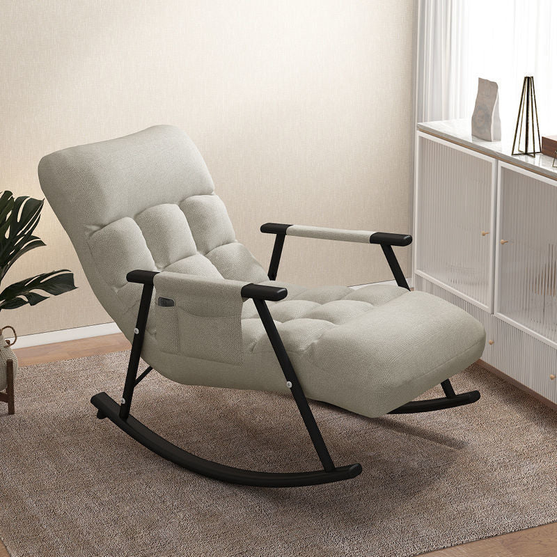 Waterproof Modern Style Single Rocker Chair Simple Chair for Living Room