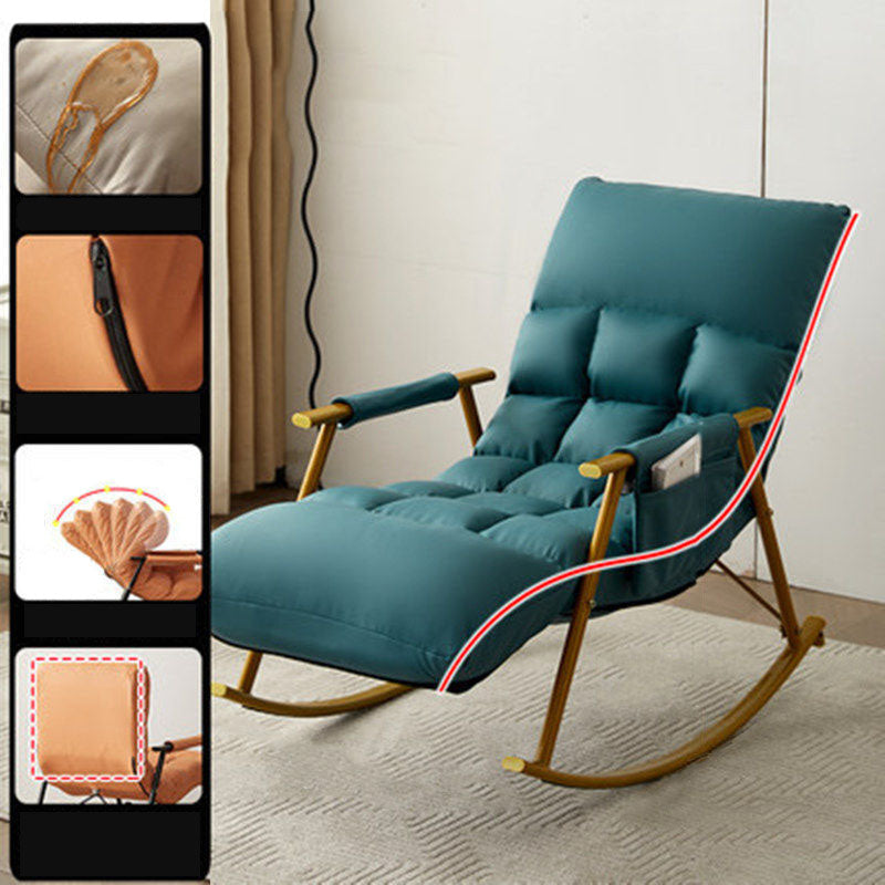 Waterproof Modern Style Single Rocker Chair Simple Chair for Living Room