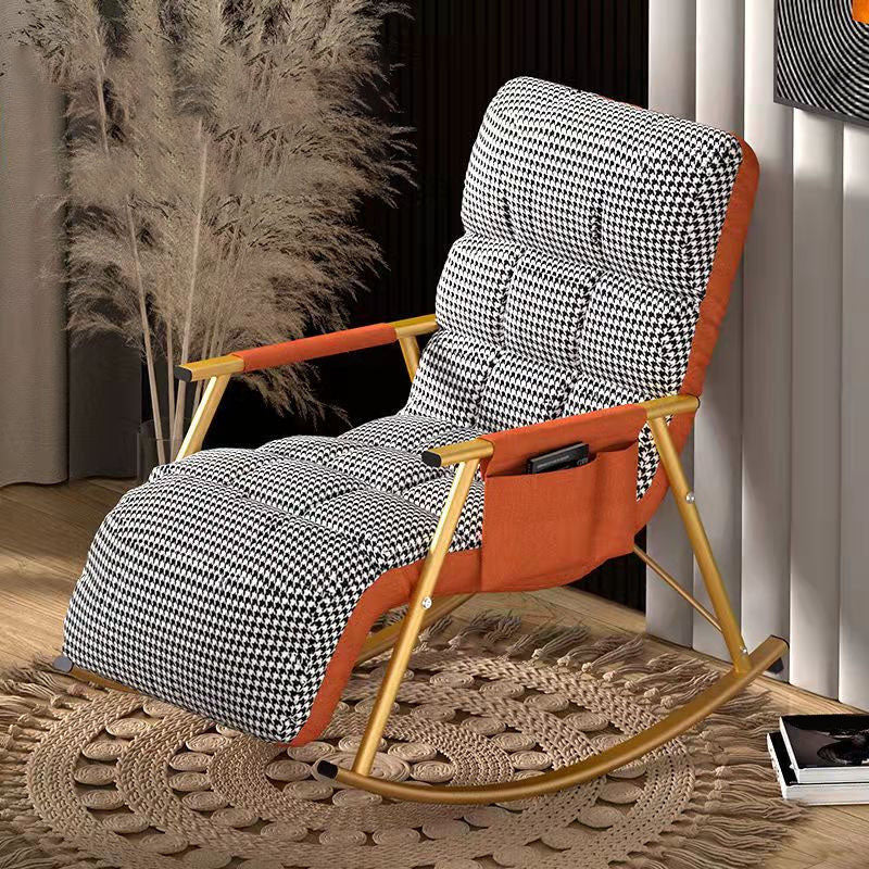 Waterproof Modern Style Single Rocker Chair Simple Chair for Living Room