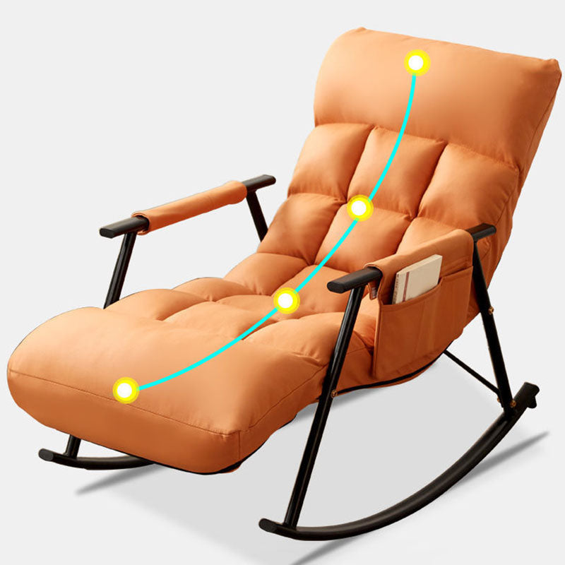 Waterproof Modern Style Single Rocker Chair Simple Chair for Living Room