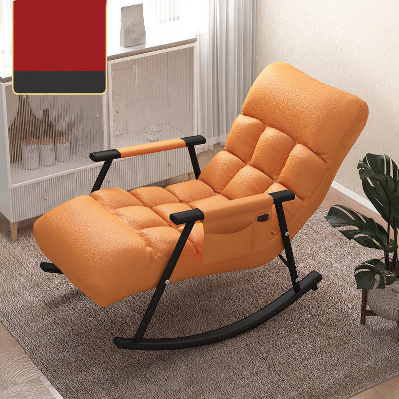Waterproof Modern Style Single Rocker Chair Simple Chair for Living Room