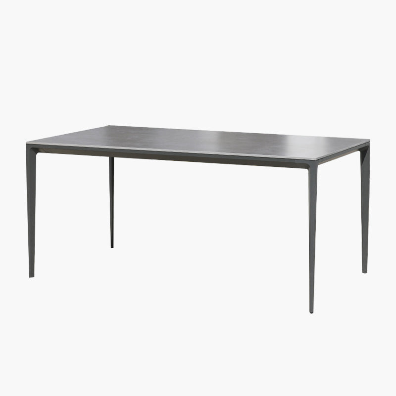 Boho Style Dining Set 1/5/7 Pieces Stone Dining Table Set for Outdoor