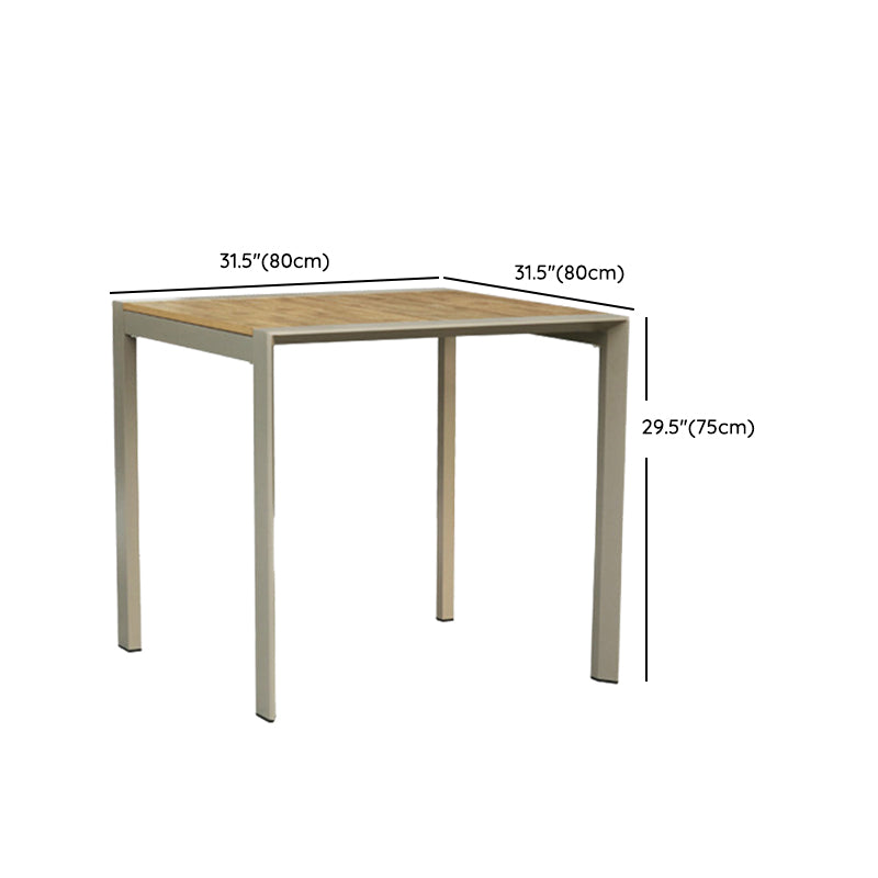 Boho 1/2/3/5/7 Pieces Metal Dining Set Reclaimed Wood Dining Table Set