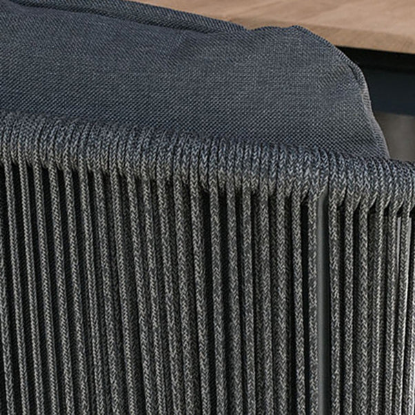 Boho 1/7 Pieces Metal Dining Set 4 Legs Dining Table Set for Outdoor