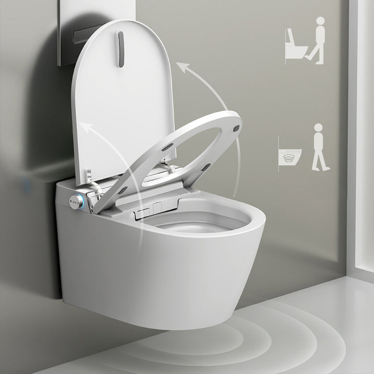 Modern Wall Mount Toilet One-Piece Toilet Single Flush Urine Toilet