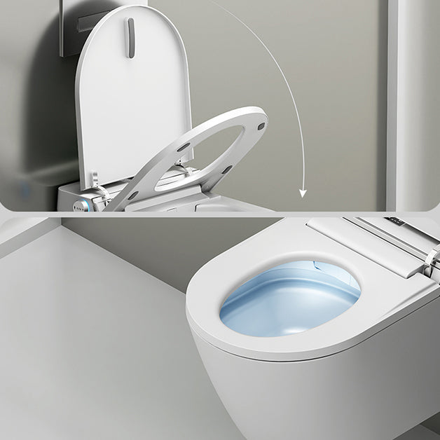 Modern Wall Mount Toilet One-Piece Toilet Single Flush Urine Toilet