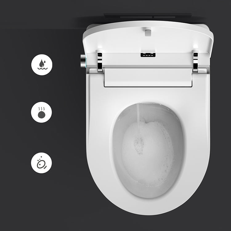 Modern Wall Mount Toilet One-Piece Toilet Single Flush Urine Toilet