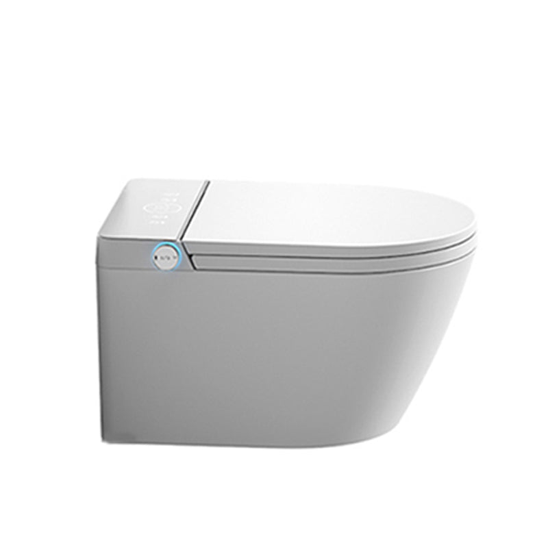 Modern Wall Mount Toilet All-In-One Porcelain Single Flush Urine Toilet