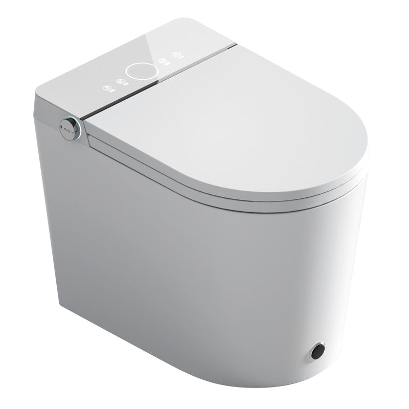 Modern Siphon Jet One Piece Toilet Bowl Heated Seat White Urine Toilet with Toilet Seat