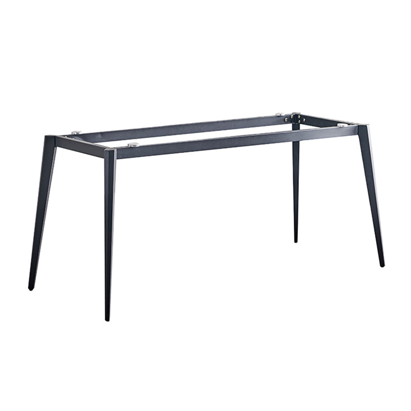 Contemporary Stone Dining Set 1/2/5/7 Pieces Dining Table Set with Solid Back Chairs