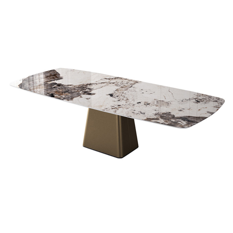 Glam Dinette Set for Dining Room 1/4/5 Pieces Glossy White Dining Table Set