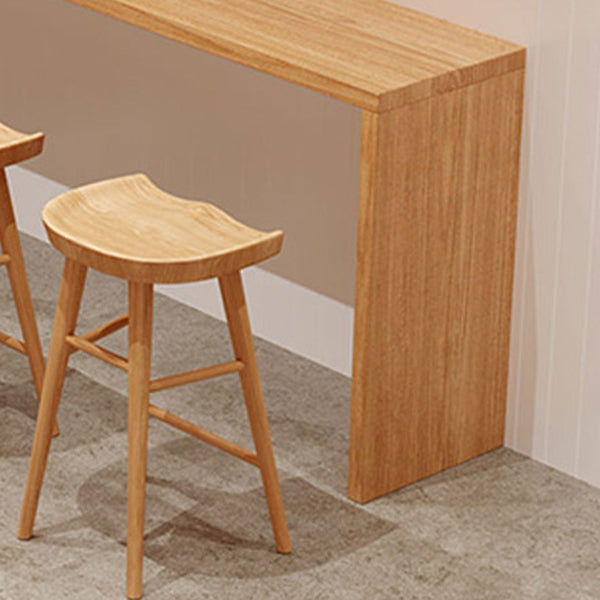 1/5/9 Pieces Table and Stool Set Modern Solid Wood Pub Table Set