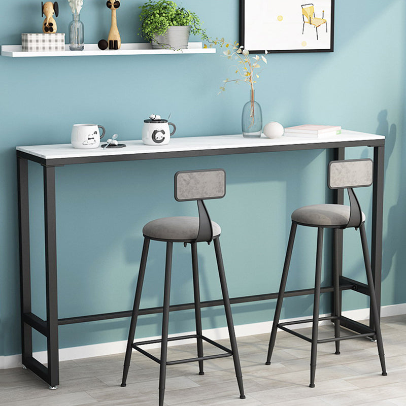 1/2/3 Pieces Bar Table Set Contemporary Table and Stool Set for Home