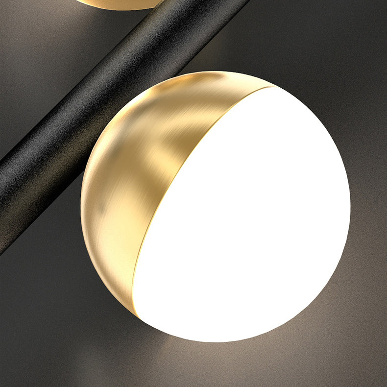 Multiple-Light Globe Island Pendant Lights Modern Metal Island Pendant Lights