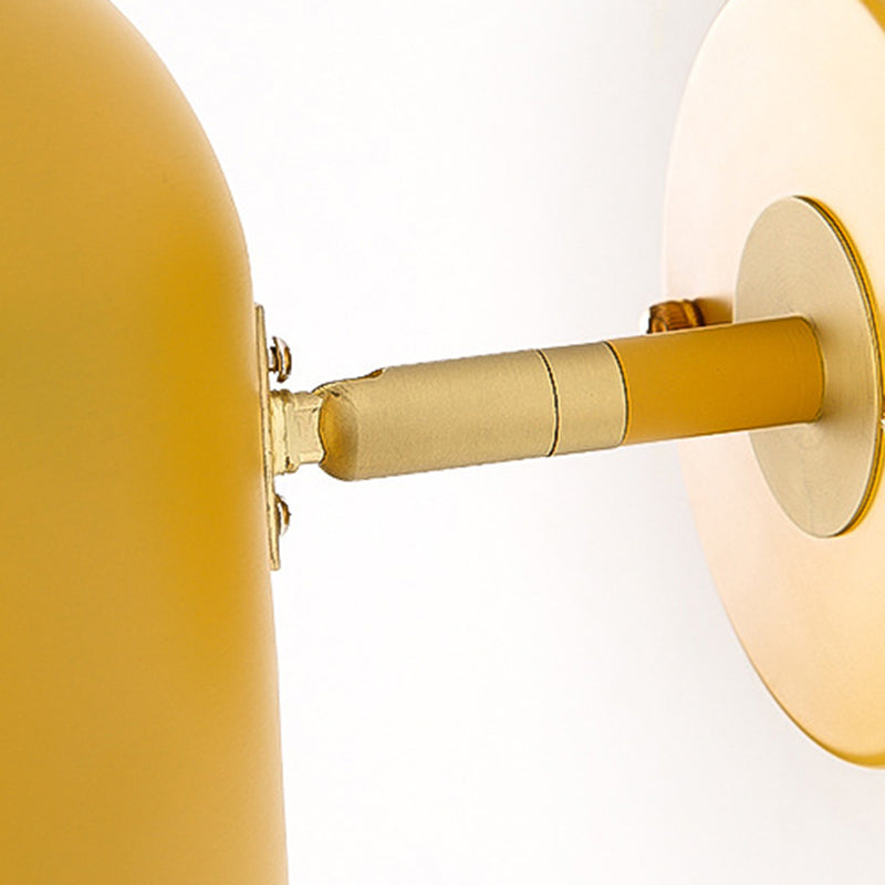 Geometric Shape Wall Light Fixture Metal Modern Style Wall Lamp for Dining Room