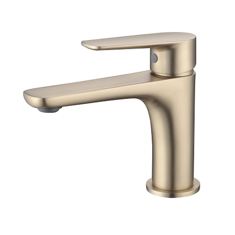 Light Luxury Vessel Sink Faucet Lever Handle Single Hole Bathroom Faucet